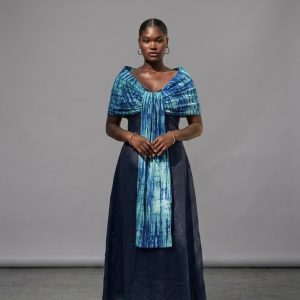 Nava Off Shoulder Midi Dress